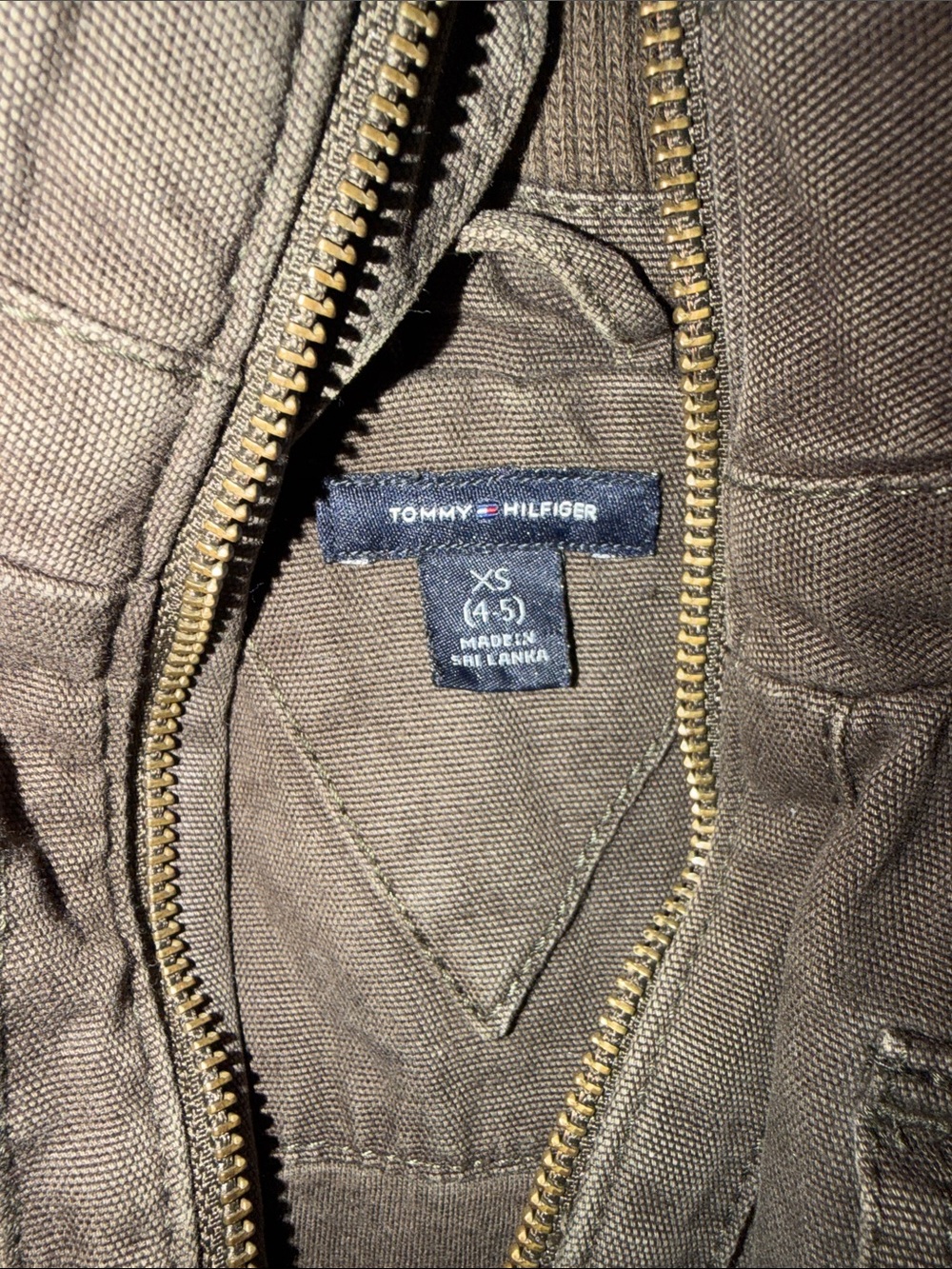 Tommy Hilfiger Boys Olive Green Utility Jacket - Picture 6 of 12